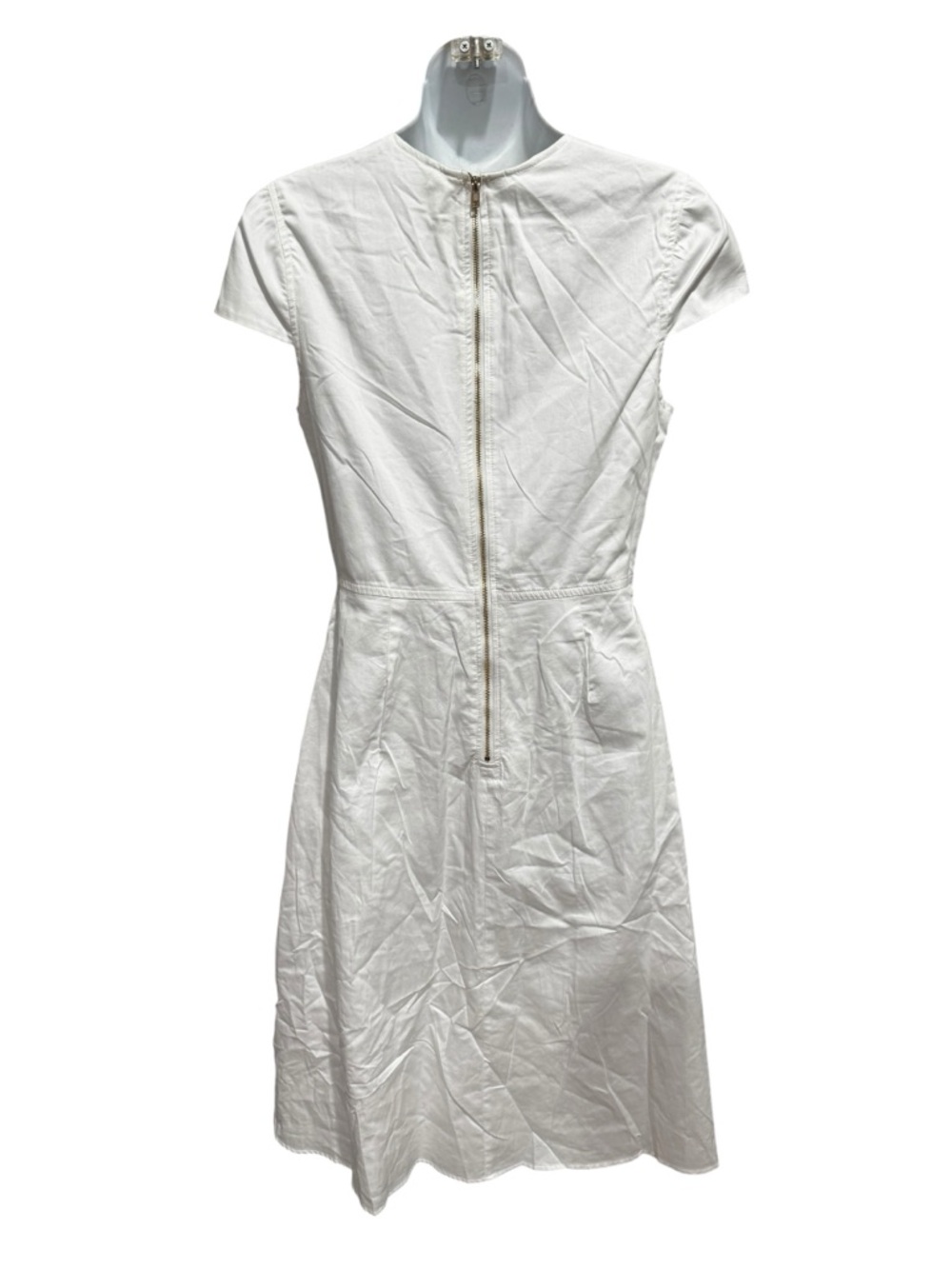 Anthropologie Sunday in Brooklyn White Midi Pleated Dress - Picture 5 of 14